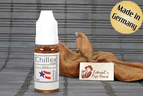 Chillex E-Shisha E-Liquid "Free" US-Blend Tobacco 10ml